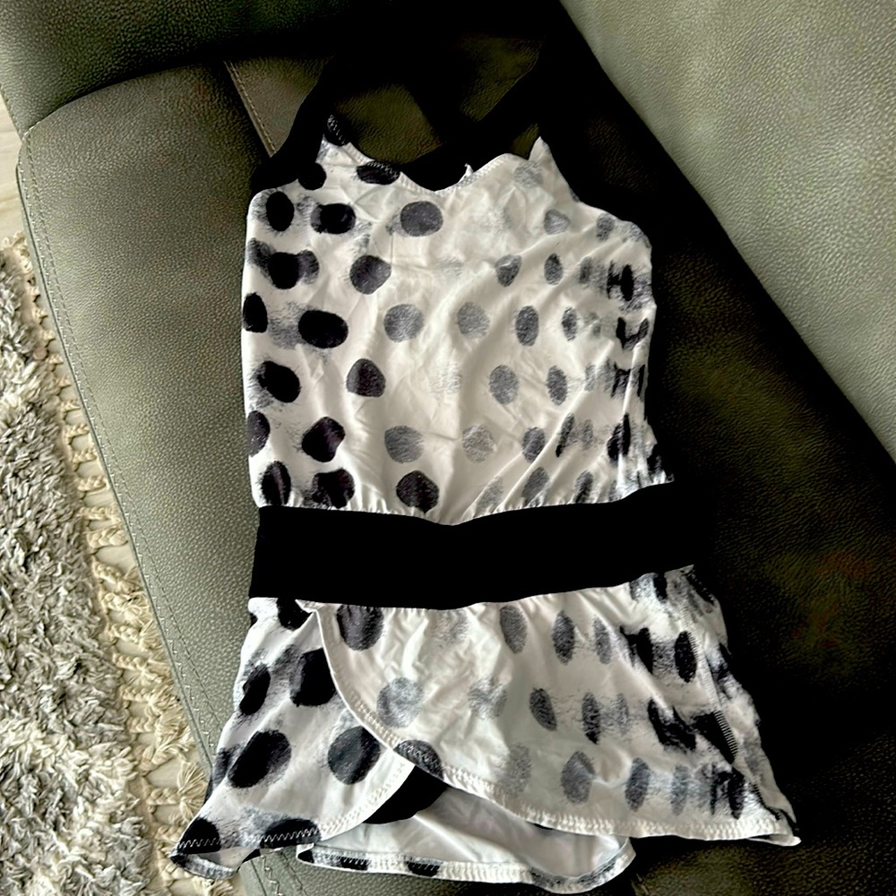 Lululemon tennis romper one piece with shorts under